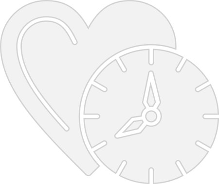 Clock time Glyph Grey Icon Designのイラスト素材