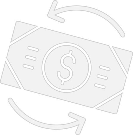 Recovery Glyph Grey Icon Designのイラスト素材