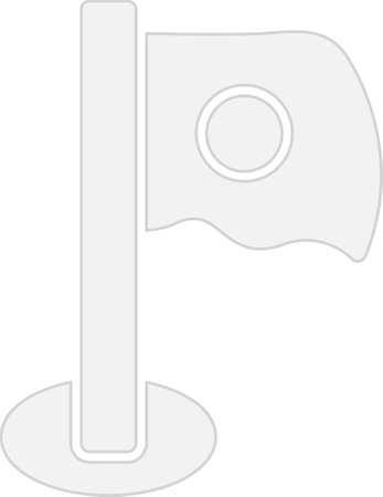 Japan Flag Glyph Grey Icon Designのイラスト素材