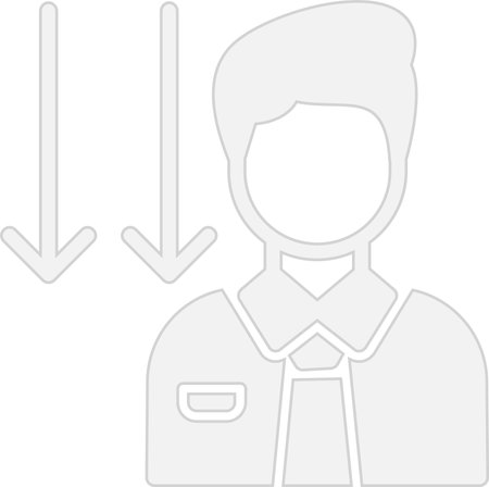 Employee Glyph Grey Icon Designのイラスト素材