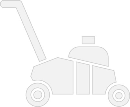 Lawnmower Glyph Grey Icon Designのイラスト素材