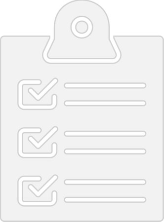 List Glyph Grey Icon Designのイラスト素材