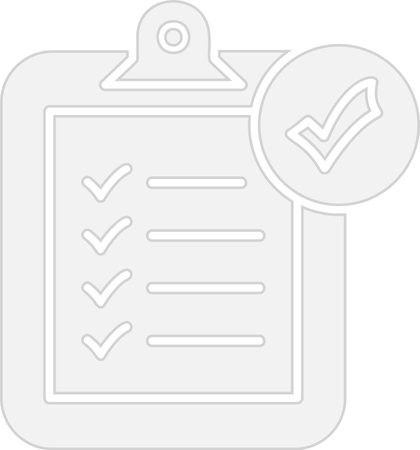 Check Mark Glyph Grey Icon Designのイラスト素材