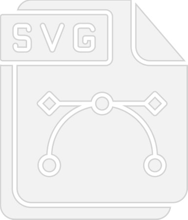 SVG Glyph Grey Icon Designのイラスト素材