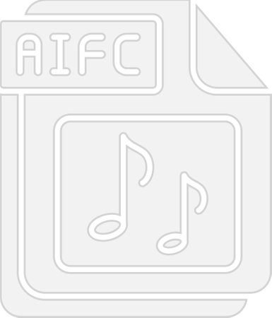 AIFC Glyph Grey Icon Designのイラスト素材