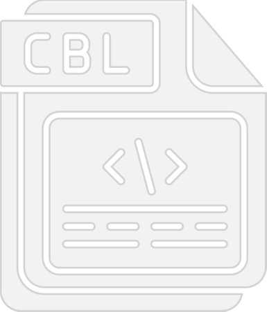 CBL Glyph Grey Icon Designのイラスト素材