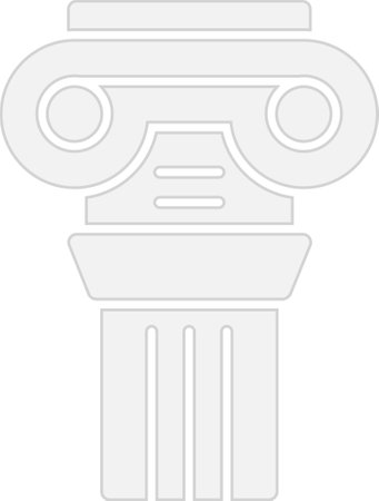 Column Glyph Grey Icon Designのイラスト素材