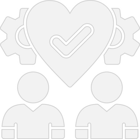 Friendship Glyph Grey Icon Design