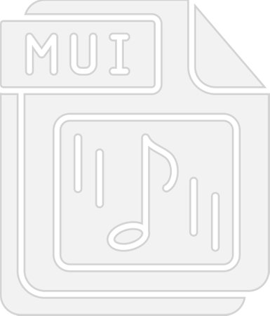 MUI Glyph Grey Icon Designのイラスト素材