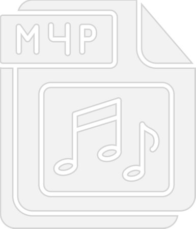 M4P Glyph Grey Icon Designのイラスト素材