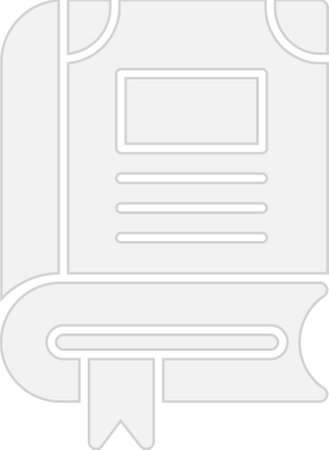 Book Glyph Grey Icon Designのイラスト素材