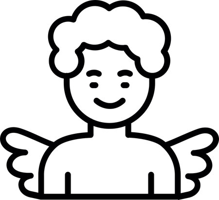 Eros Line Icon Designのイラスト素材
