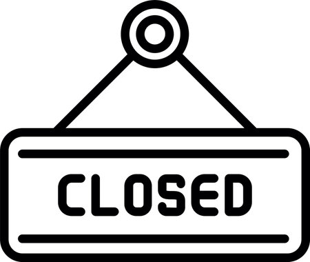 Closed Line Icon Designのイラスト素材