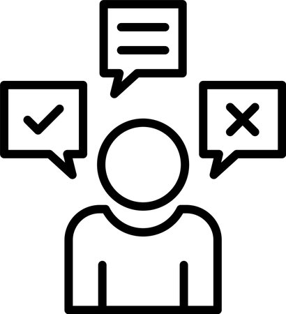 Expression Line Icon Designのイラスト素材