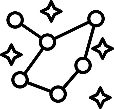 Cepheus Line Icon Designのイラスト素材