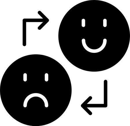 Expressions Glyph Icon Designのイラスト素材