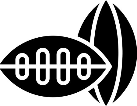 Cacao Glyph Icon Designのイラスト素材