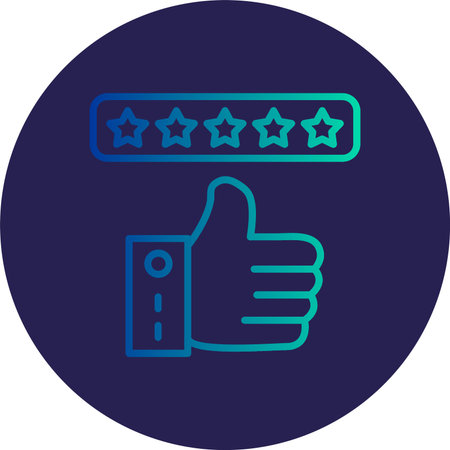 Reputable Flat Circle Icon Design