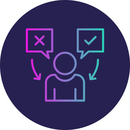 Select Flat Circle Icon Designのイラスト素材