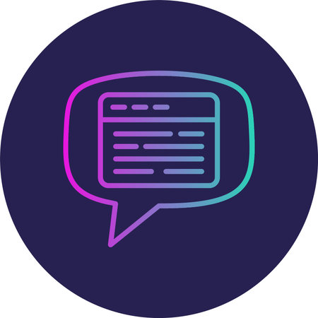 Web Flat Circle Icon Designのイラスト素材
