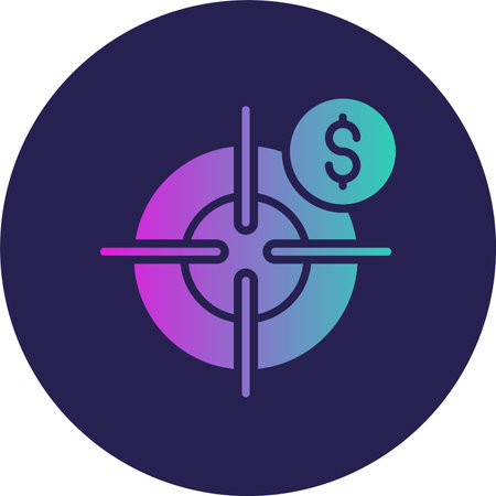 Target Glyph Circle Gradient