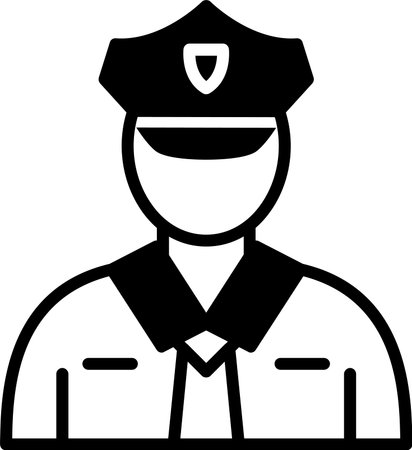 Security Line Fill Icon Design