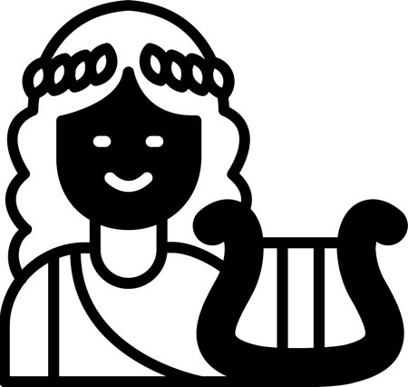 Apollo Line Fill Icon Designのイラスト素材