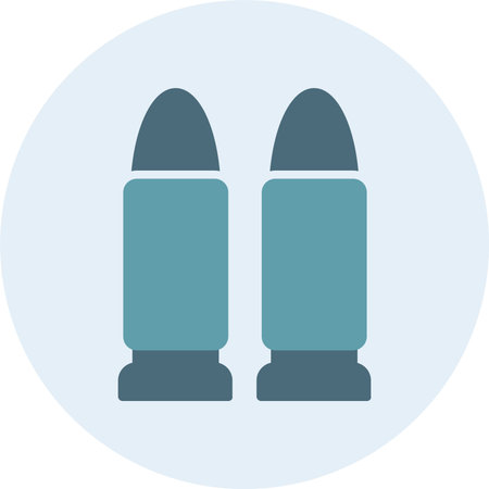 Bullet Glyph Two Color Circle