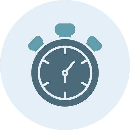 Chronometer Glyph Two Color Circle