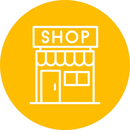 Shop Vector Icon Design