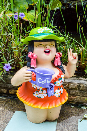 cement dollの写真素材