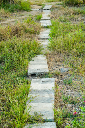cement sheets for walk on soil