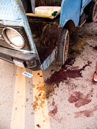 car accidentのeditorial素材