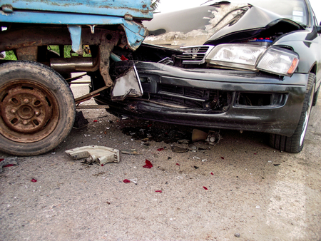 car accidentのeditorial素材