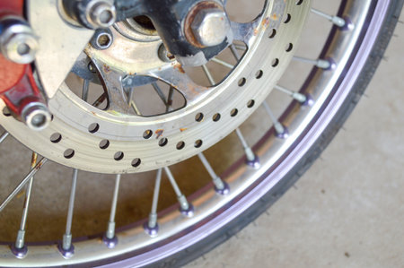 motorcycle wheel part 