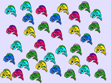 fish backgroundの写真素材