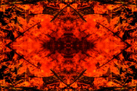 fire abstract background