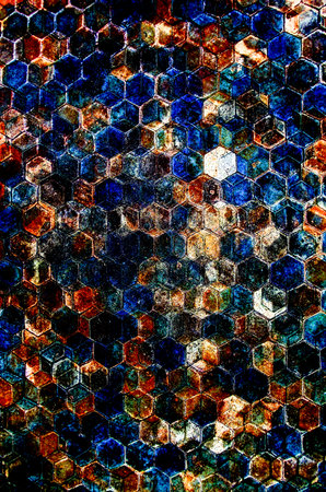 colorful brick for background