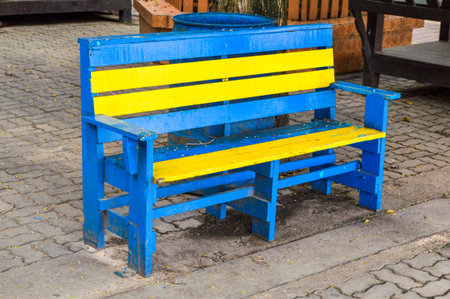 wood chairの写真素材