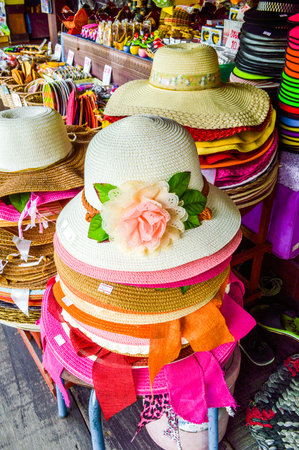 hat shopの写真素材