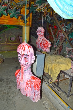 Hell simulation in Wat phuetudomのeditorial素材