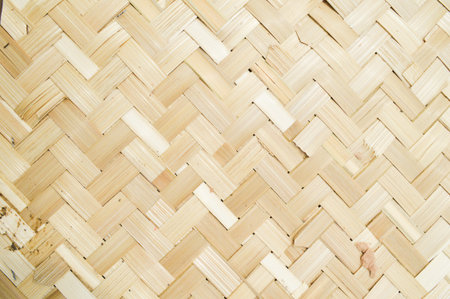 Bamboo wood wall