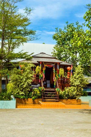 Thai Style Joss House, Thailandのeditorial素材