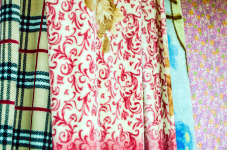fabric blankets for background