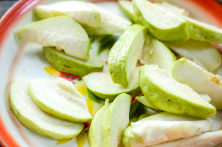 green Guavaの写真素材