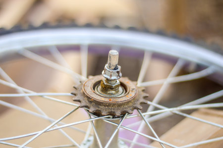 wheel bicycleの写真素材