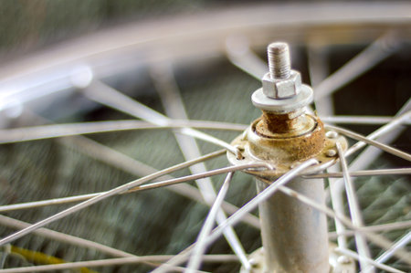 wheel bicycleの写真素材
