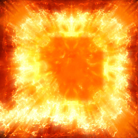 fire abstract backgroundの写真素材