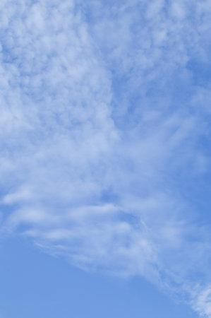 blue sky and white cloud