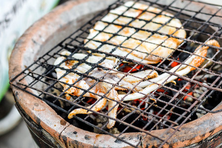 grilled Octopusの写真素材